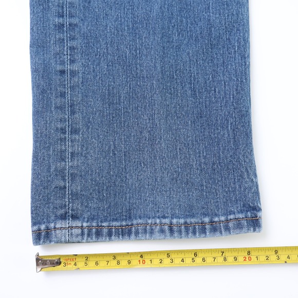 Levi's 505 Men's Regular Fit Straight Leg Jeans 42x32 Medium Wash Mexico - Picture 5 of 11
